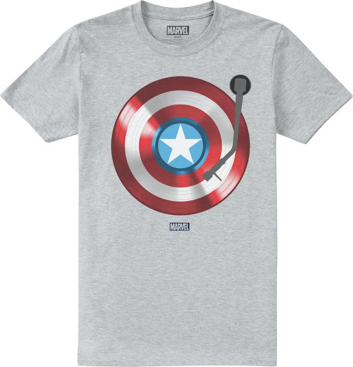 Produktbild Captain America Record TShirt (XXL)