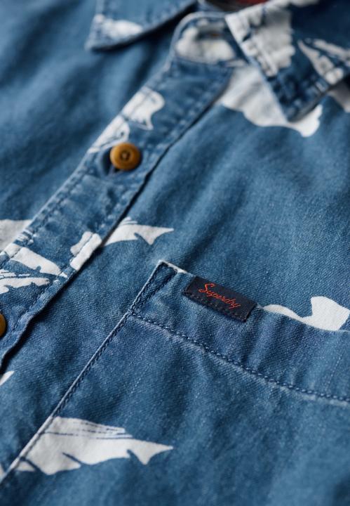 Immagine prodotto Superdry Kurzärmeliges Vintage Loom Hemd (M)