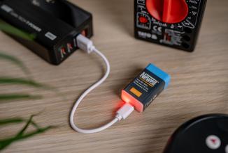 Produktbild Newell 9V USB-C 500mAh Akku (1 Stk., 9V Block, 500 mAh)