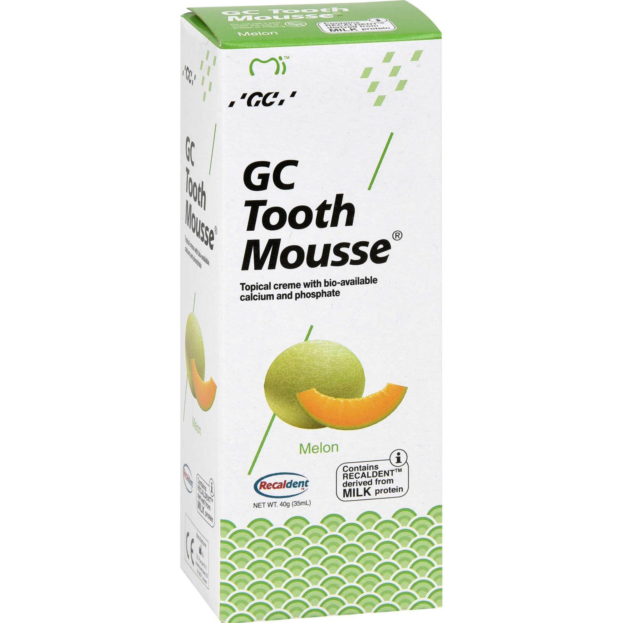 Thumbnail - Doc Johnson, Zahnpasta, GC Tooth Mousse Melone, 40 g TUB