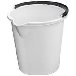 Plast team Vancouver bucket 10 l., Utensili pulizia, Bianco