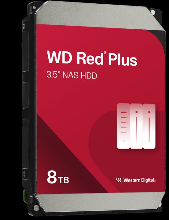 Produktbild WD Red Plus (8 TB, 3.5", CMR)