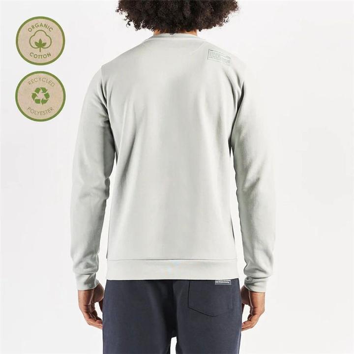 Image du produit Kappa Herren Sweater ohne Kapuze Grau (L)