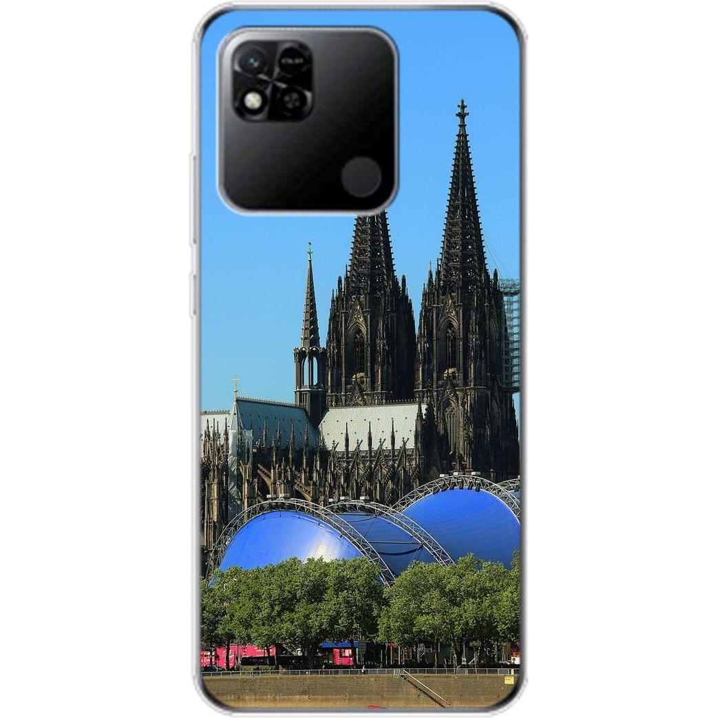 König Design Hülle Handy Schutz für Xiaomi Redmi 10A Case Cover Tasche Bumper Etuis TPU Neu (Xiaomi Redmi 10A), Smartpho...