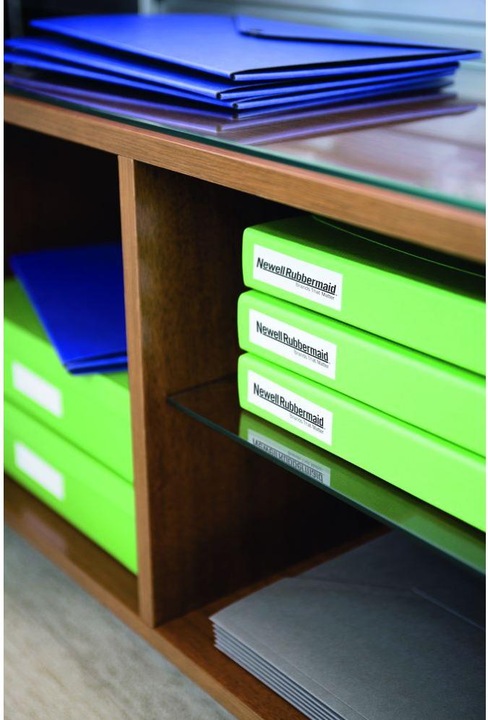 Actual product image Dymo S0722470 Folder labels narrow