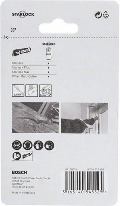 Actual product image Bosch Zubehör Bimetal immersion saw blade 30 mm