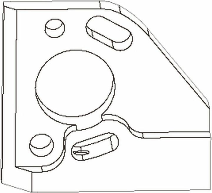 Actual product image Jamara Motor bracket Z18