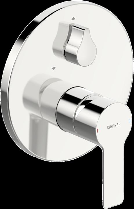 Produktbild Hansa Fertigset HANSABLUEBOX LIGNA UP-Wannen-EHM, Rosette rund, chrom