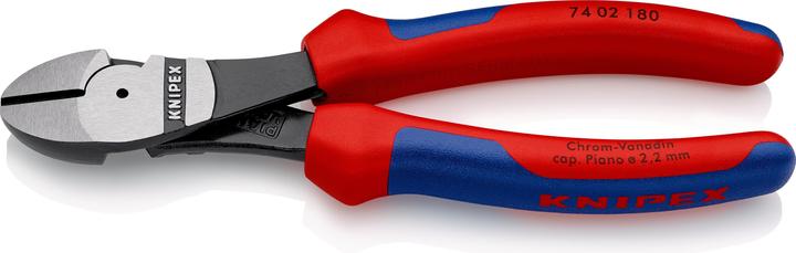Produktbild Knipex Kraft-Seitenschneider 74 02 180 SB (180 mm)