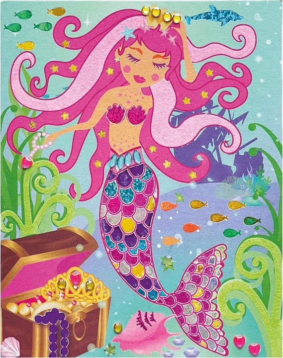 Actual product image Artista Glitter & Foils Mermaid
