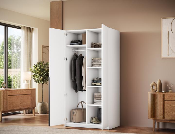 Produktbild ADRK Furniture Alera II Drehtürenschrank (100 x 58 x 204 cm)
