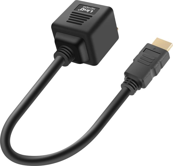 Produktbild LinQ Videoadapter HDMI-Stecker auf DVID-Buchse und HDMI-Buchse (DVI, HDMI)