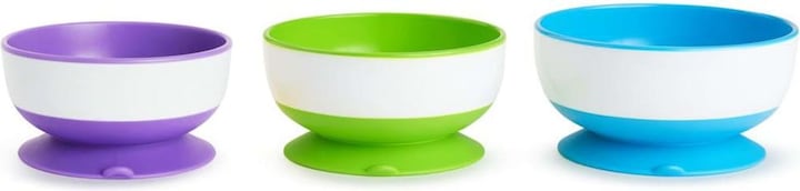 Actual product image Munchkin Bowls with suction cup (3 x)