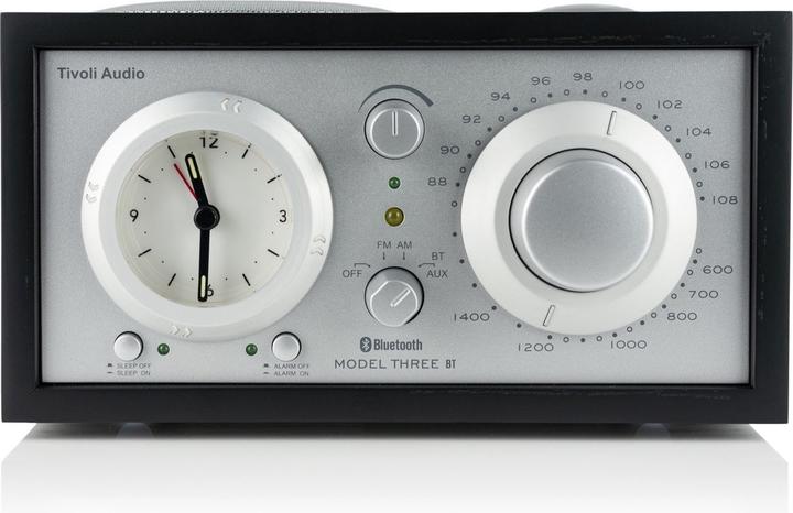 Tivoli Audio Audio - ModelThreeBluetoothw/USB - Wekkerradio - Zilver/Zwart (AM, FM, Bluetooth)