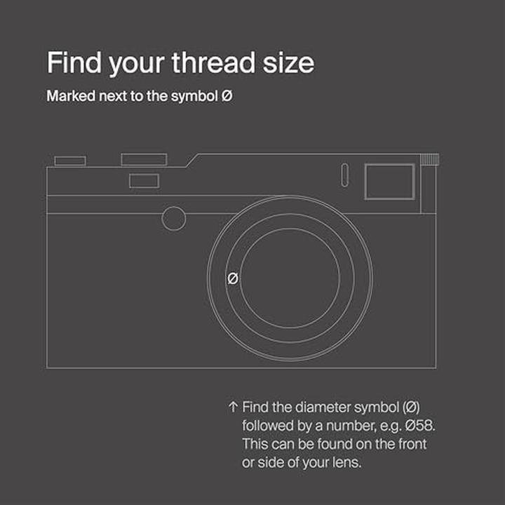 Actual product image Urth 77 82mm Magnetic Step Up Ring Lens Filter Adapter (Filter adapters, 82 mm)