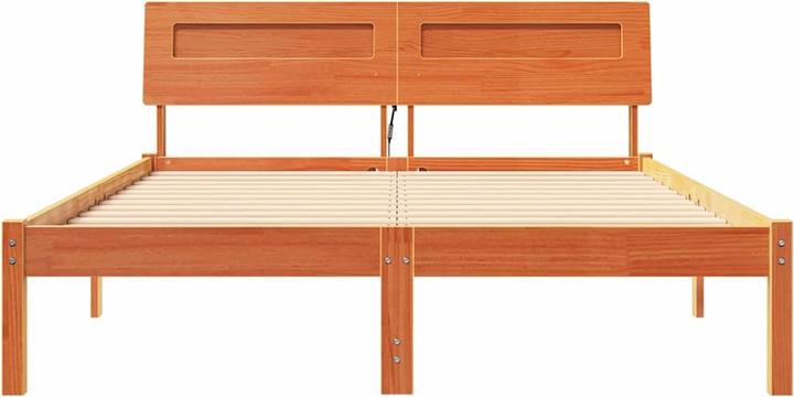 Actual product image vidaXL Plattformbettgestell (120 x 190 cm)