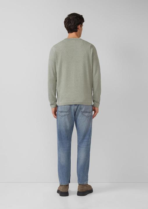 Produktbild s.Oliver Strickpullover Strick-Pullover mit Crew Neck (M)