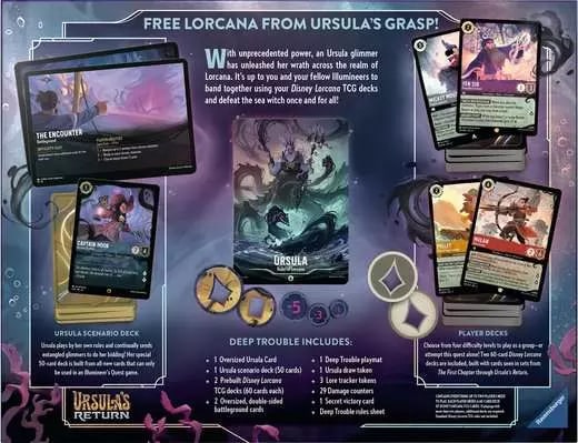 Produktbild Disney Lorcana Trading Card Game: Set 4 - Spezial Geschenk-Set (Englisch, Box Set & Collection)