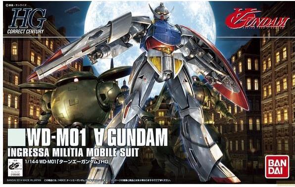 Bandai GUNDAM - HGCC 1/144 WD-M01 A Gundam - Model Kit