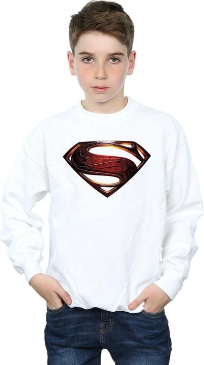 Immagine prodotto Justice League Movie Superman Emblem Felpa Ragazzi (140, 146)