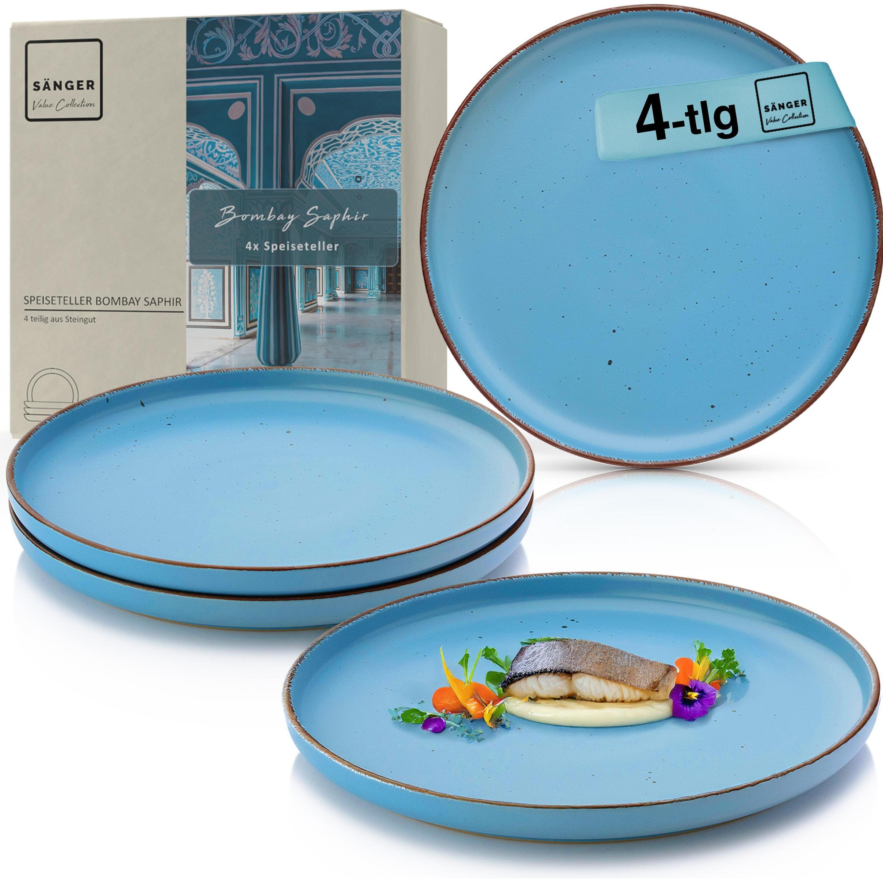 Sänger Speiseteller Set Bombay Saphir, Teller
