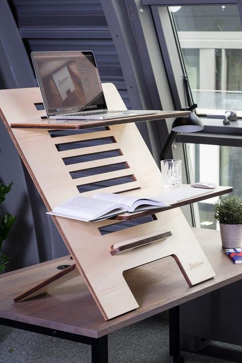 Produktbild Standsome Stehschreibtisch-Aufsatz DOUBLE