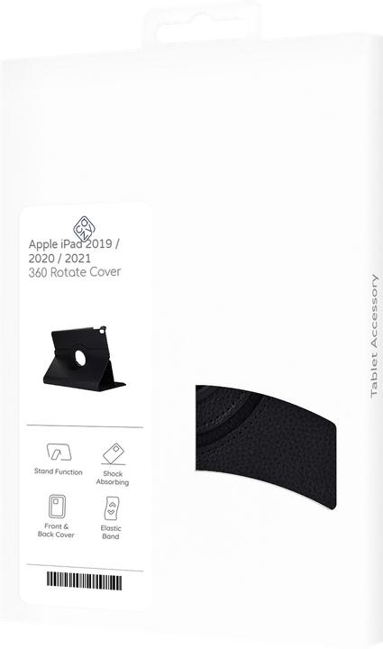 Produktbild Cazy Hülle Kompatibel mit iPad 2021 (9th Gen)/2020 (8th Gen)/iPad 2019 (7th Gen) - 360 Grad Rotation (iPad 2021 (9. Gen), iPad 2019 (7. Gen), iPad 2020 (8. Gen))