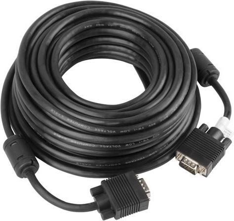 Produktbild Lanberg CA-VGAC-10CC-0150-B VGA-Kabel VGA (D-Sub) (15 m)