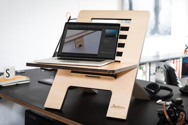 Produktbild Standsome Stehschreibtisch-Aufsatz SLIM Crafted