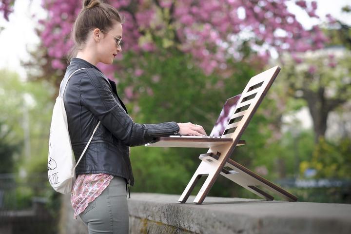Produktbild Standsome Stehschreibtisch-Aufsatz SLIM Crafted