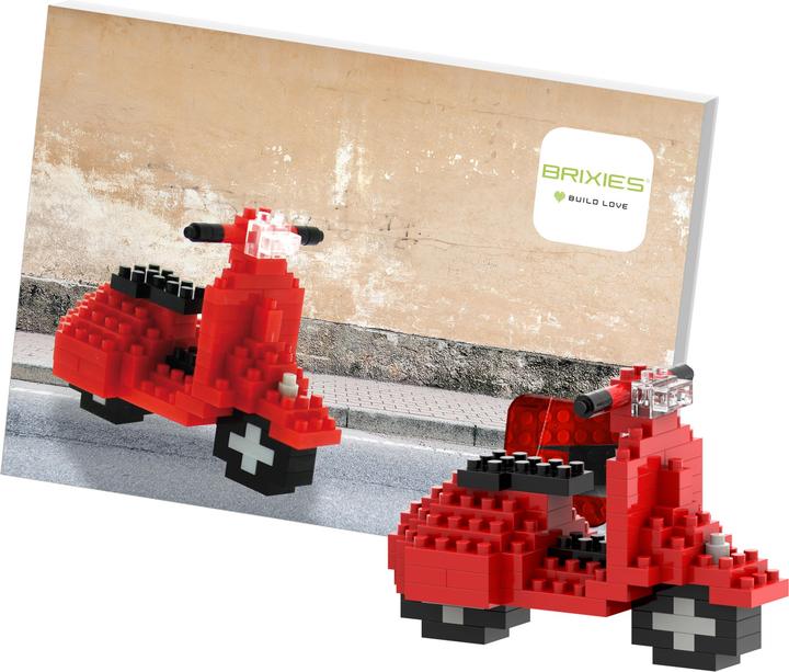 Produktbild Brixies Postkarte Motorroller