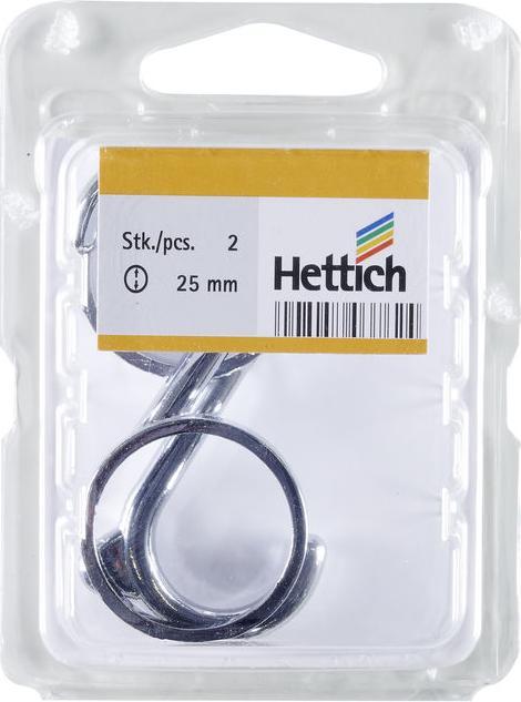 Actual product image Hettich Schrankrohr-Haken, für Rundrohr Ø 25 mm