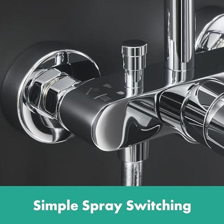 Produktbild hansgrohe Showerpipe CROMETTA E 240 1JET