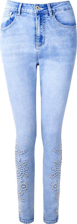Actual product image Joe Browns Metallic Floral Skinny Jeans (46)