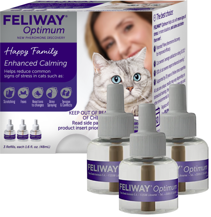 Immagine prodotto Feliway Bottiglia di ricarica Optimum Trio (Gatto, 144 ml)
