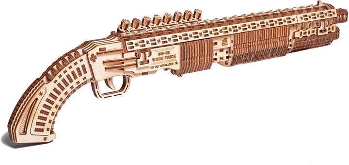 Produktbild Wood Trick Shotgun SG-12 - Schrotflinte - Holzbausatz