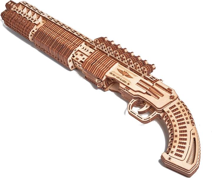 Produktbild Wood Trick Shotgun SG-12 - Schrotflinte - Holzbausatz