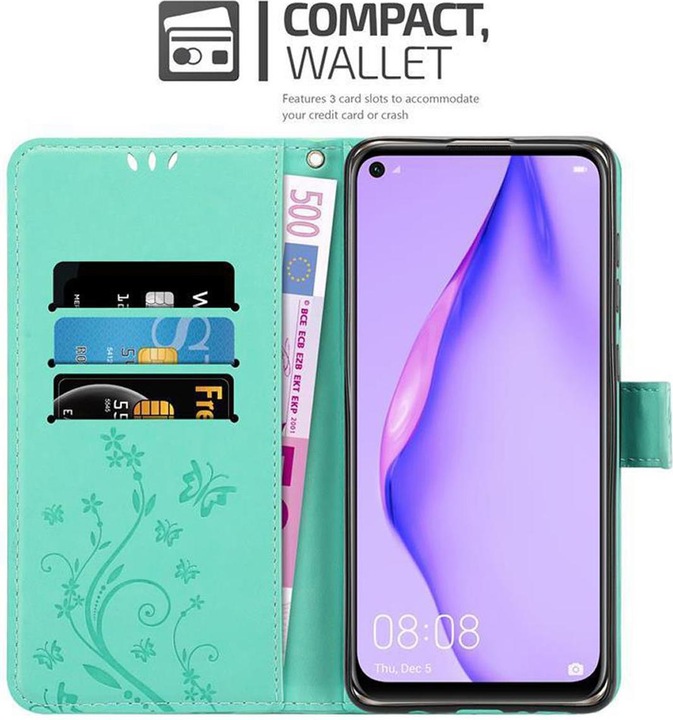 Produktbild Cadorabo Flower Book Cover (Huawei P40 Lite)