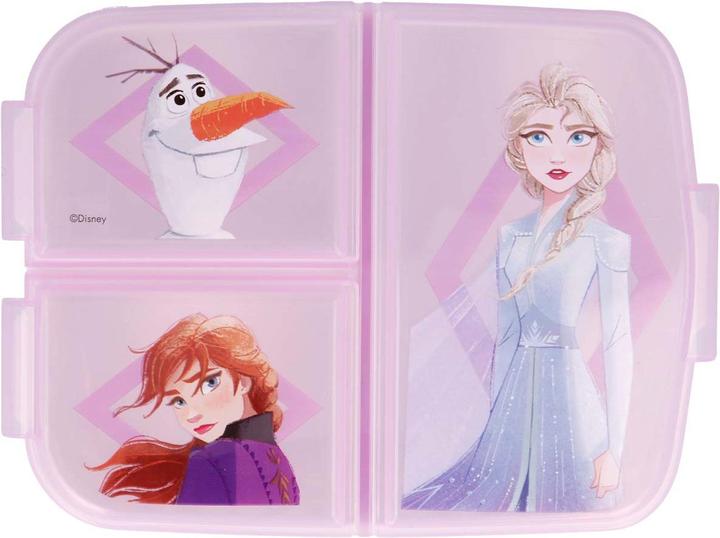 Produktbild Stor Frozen 2 Anna, Elsa und Olaf - Lunchbox mit Fächern