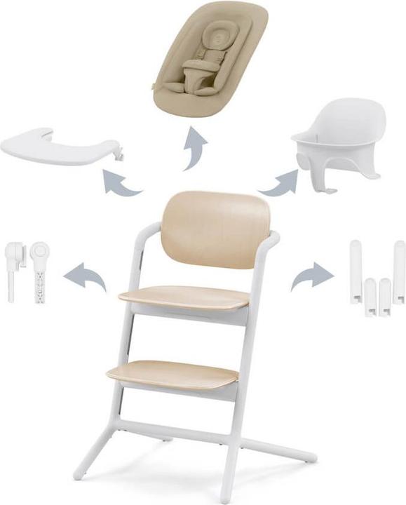 Actual product image Cybex Lemo 4in1 Set Kinderhochstuhl inkl. LemoTower (Highchair, Stair high chair)