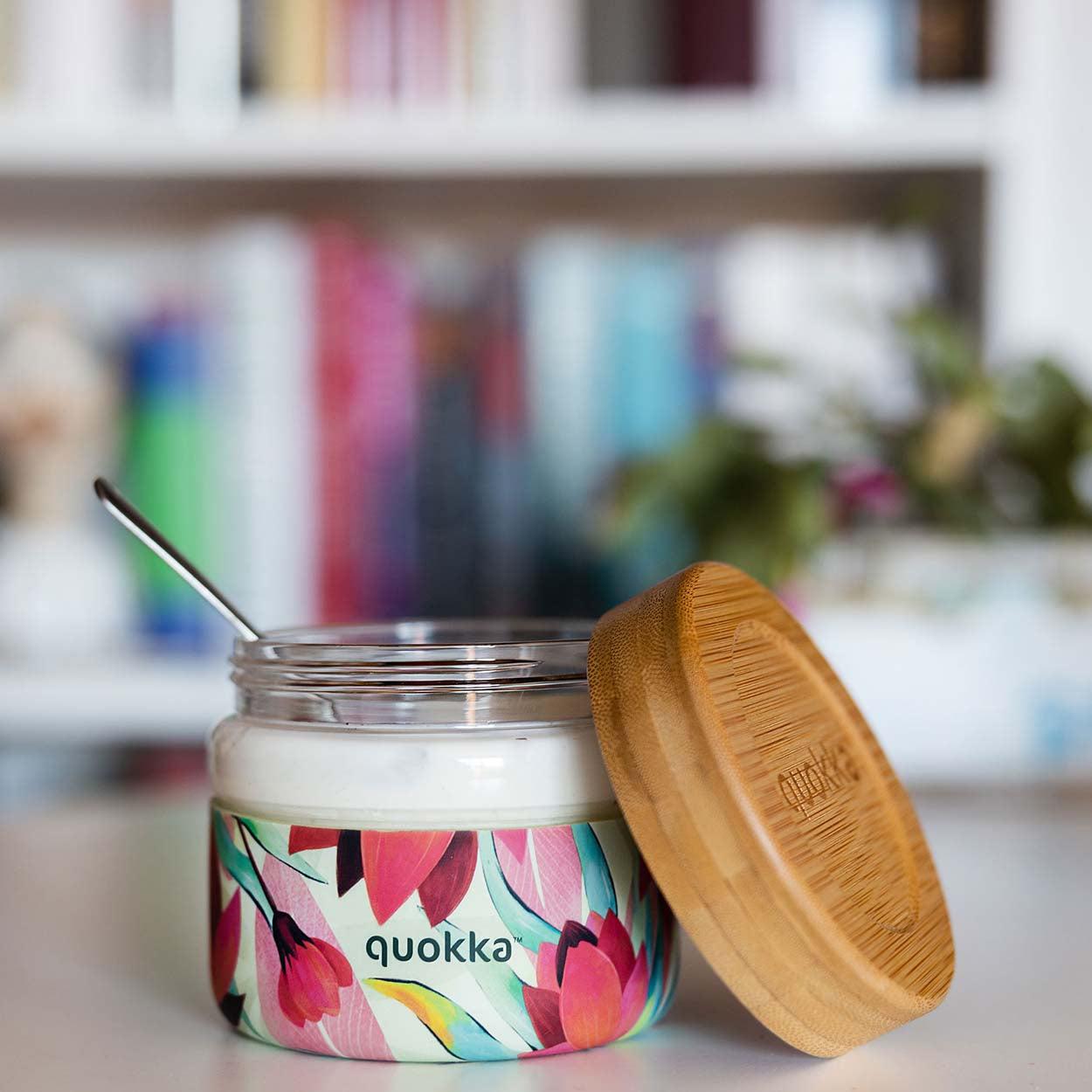 Thumbnail - Quokka Deli - Glas Foodbehälter - Lunchbox, Lunchbox, Blau
