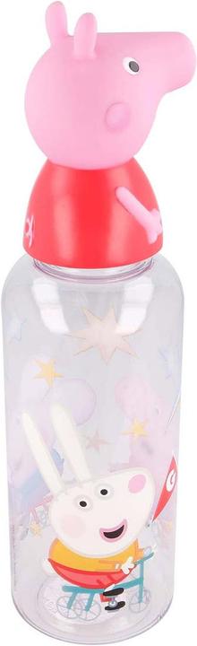 Actual product image Stor Peppa Pig 3D figure (560 ml) - drinking bottle (0.56 l)