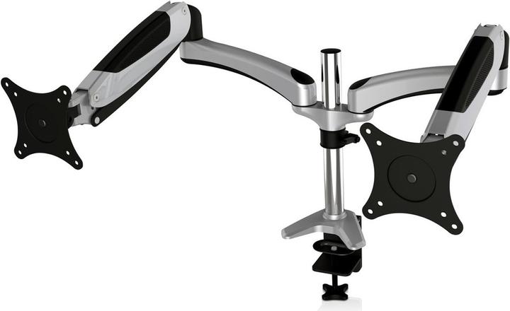 Videoseven Supporto da tavolo professionale a doppia molla a gas (Posteriore, Tavolo, 30", 8 kg)