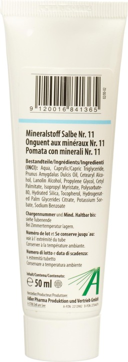 Produktbild Adler Mineralstoff Salbe Nr.11 (Körpercreme, 50 ml)