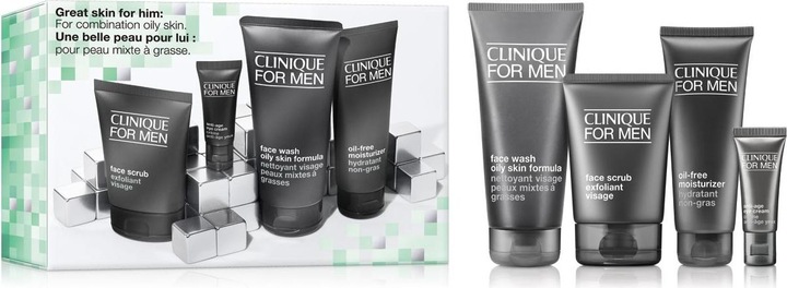 Actual product image Clinique Set - For Men Shave Essentials Set (Shaving set)