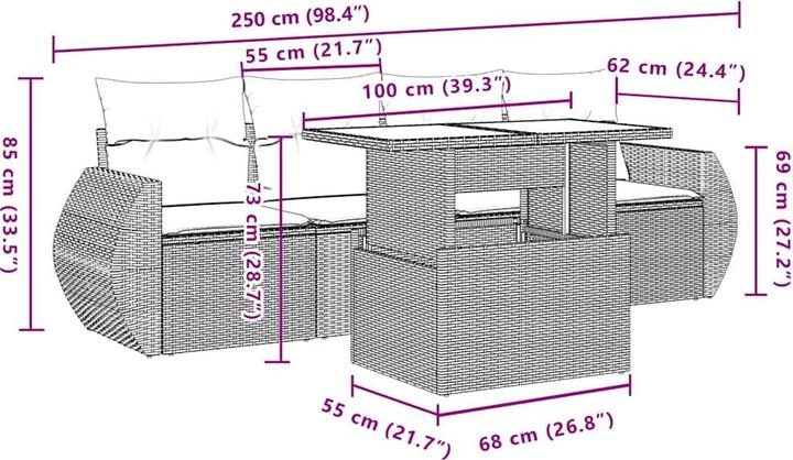 Produktbild vidaXL Aurelia