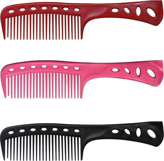 Actual product image Y.S. Park Colouring comb no. 601 red 225 mm