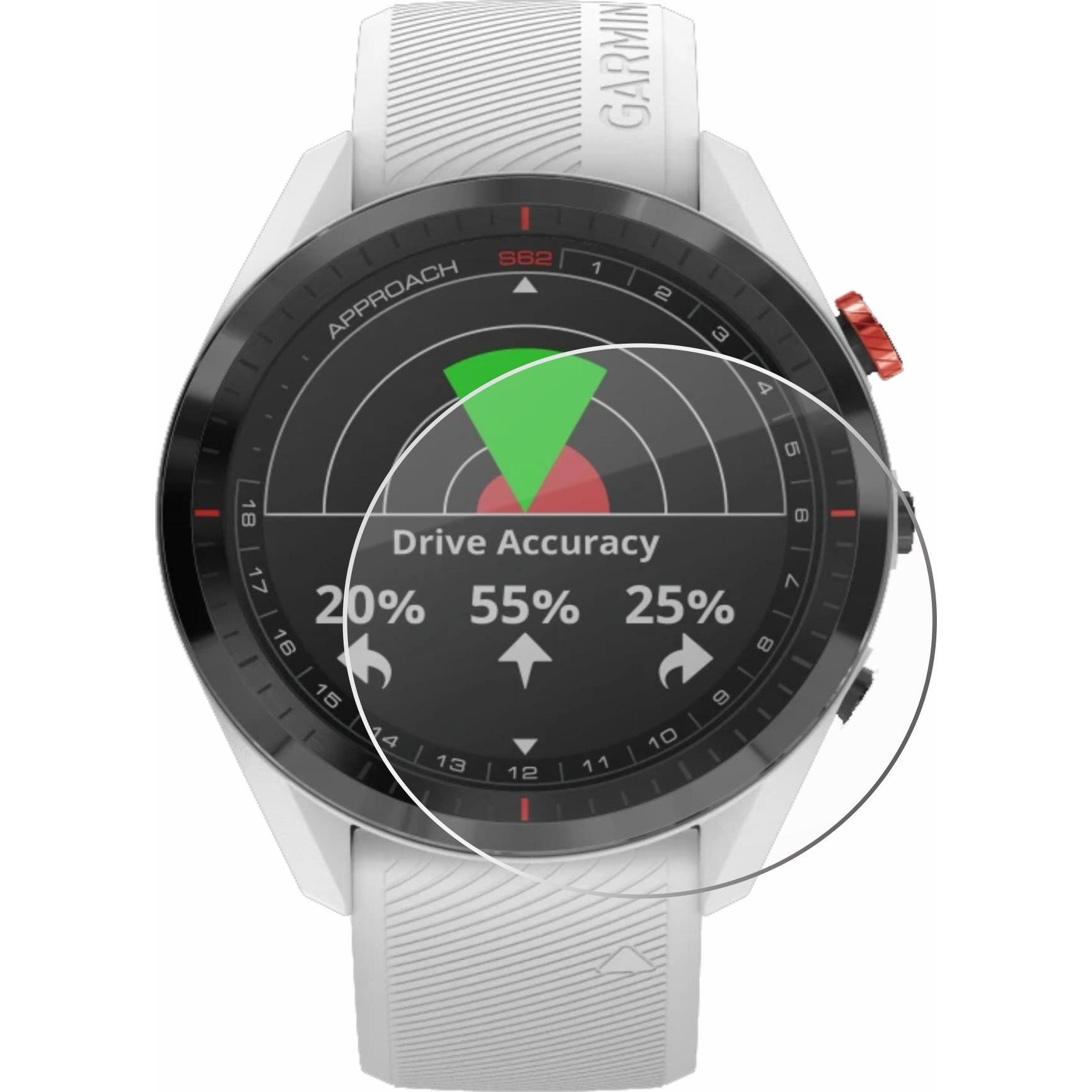 Thumbnail - Savvies Panzerglas Schutzglas Displayschutz, Smartwatch Schutzfolie, Transparent
