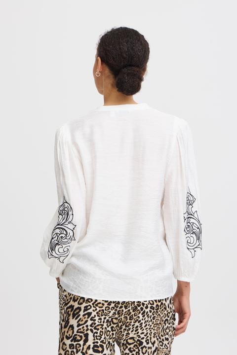 Actual product image B.young BYIDAMY EMB BLOUSE 20816437 (36)