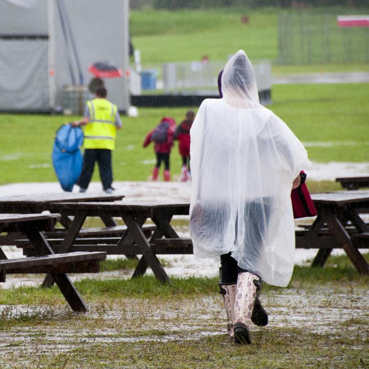 Actual product image Relaxdays Rain Poncho Set of 10 (One size)